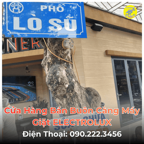 Cửa Hàng Bán Buôn Càng Máy Giặt ELECTROLUX Tại Phố Lò Sũ