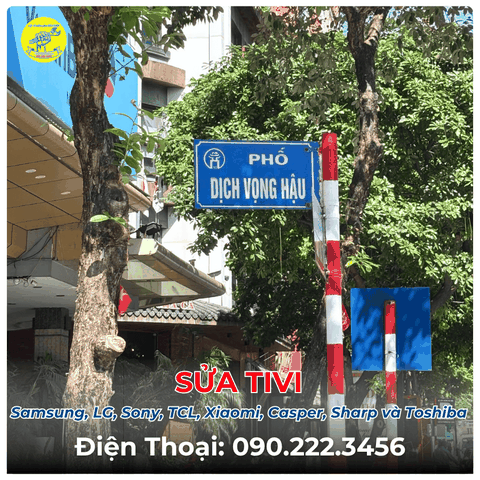 SỬA TIVI TẠI PHỐ DỊCH VỌNG HẬU