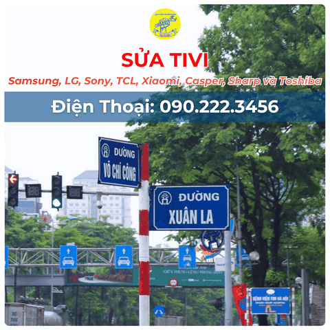 SỬA TIVI TẠI ĐƯỜNG XUÂN LA
