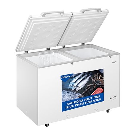 Tủ Đông - Mát Inverter Aqua 365 Lít AQF-C5702E (1 ngăn đông, 1 ngăn mát)