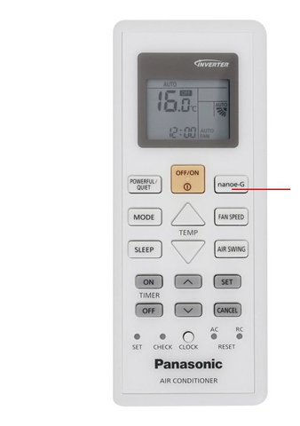 Điều khiển điều hòa Panasonic inverter 2 chiều - Vận chuyển miễn phí toàn quốc 0902223455