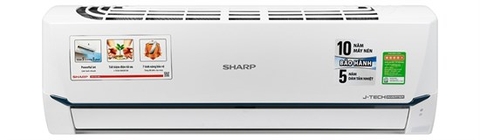 Điều hòa Sharp 1 chiều 12000BTU Inverter AH-X12XEW
