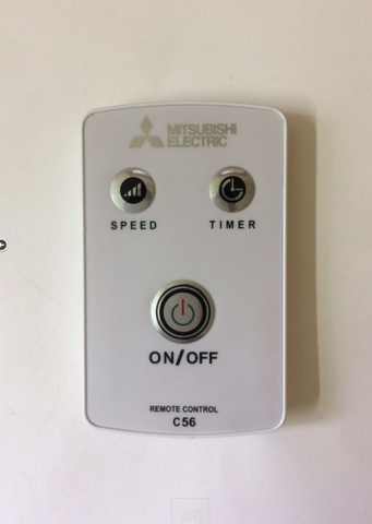 Điều khiển quạt trần Mitsubichi 4 cánh và 5 cánh - Hàng chính hãng ( Bảo hành 2 năm ) 0902223455