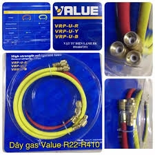 Dây nạp gas Value R410 90CM  (Liên hệ: 090.222.3456)
