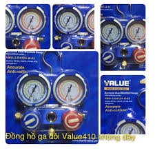 Đồng Hồ Gas đôi VALUE  R410 (Không dây)