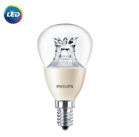 Bóng led MASTER LEDlustre DT 6-40W E14 P48 CL Philips