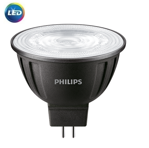 Bóng led MASTER LED 8-50W+ 830 MR16 24/36D Dim Philips