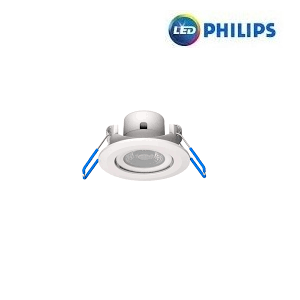 Đèn led âm trần 3w RS100B LED2 D55 MB/WB Philips