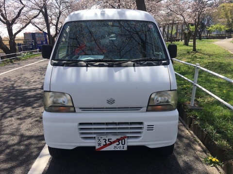 SUZUKI - EVERY WaGon - 660cc - (Xe ke - Biển vàng) - Model 2002 (H14) - Shaken full 2 years