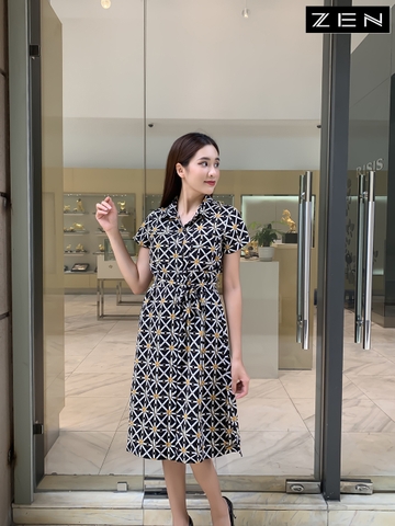 20/V087/02 VÁY SUÔNG, CỔ ĐỨC, CT, DÂY XÍCH