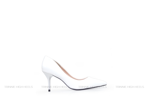 Pump Gót Nhọn 7cm PU