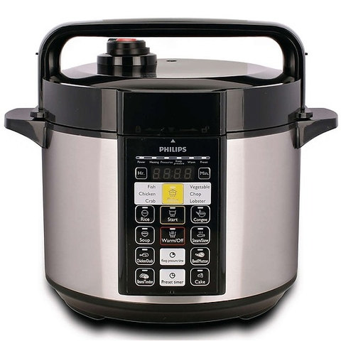 NỒI ÁP SUẤT ĐIỆN 6L PHILIPS HD2136/66, 5L