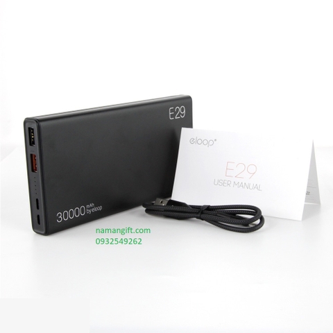 PIN ELOOP E29-30000MAH