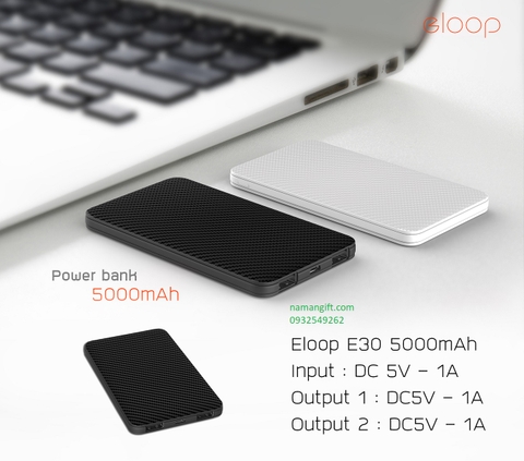 PIN ELOOP E30-5000MAH