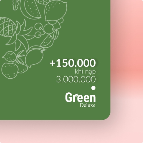 Thẻ Mua Sắm Tết Taste of Green - Deluxe
