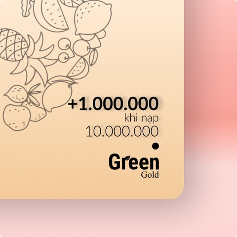 Thẻ Mua Sắm Tết Taste of Green - Gold