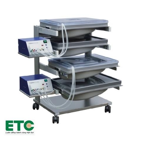 SCOPE CLEANER Máy vệ sinh khử khuẩn ống Nội soi bán tự động và xe bồn ngâm rửa