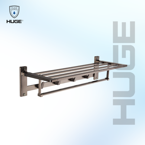 THANH VẮT KHĂN GIÀN HUGE H-B1822M MẦU GHI XÁM