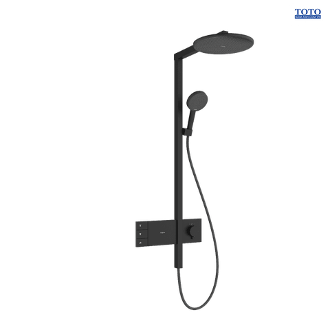 Sen cây nhiệt độ Hansgrohe Raindance Alive S 24595670 mầu đen