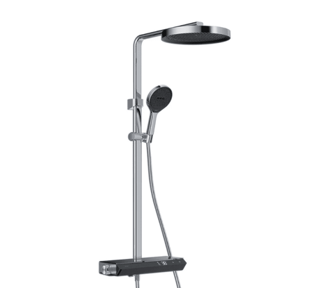 Sen cây tắm JOMOO 26179-624/HBS hiển thị nhiệt độ , mầu ghi xám .