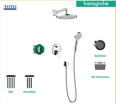 Bộ sen tắm âm tường Hansgrohe Crometta S 27958000