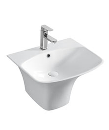 Chậu liền khối chân lửng Kolni 5200C