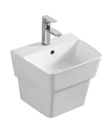 Chậu liền khối chân lửng Kolni 6600