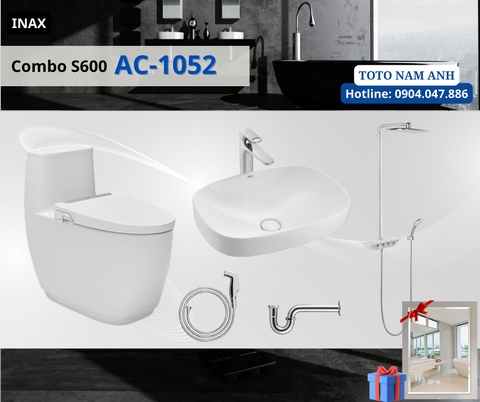 Combo INAX S600 LINE AC-1052+CW-S32VN