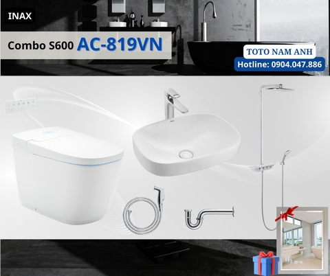 Combo INAX SARAS AC-819VN
