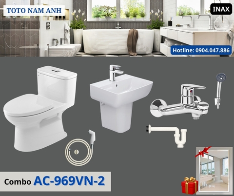 Combo INAX AC-969VN-2