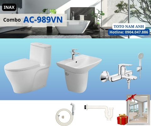 Combo INAX S100 AC-989VN