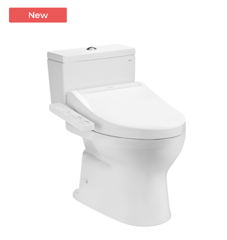 Bàn cầu nắp rửa điện tử WASHLET CS302DW16 (nắp rửa dòng C2 TCF23410AAA )