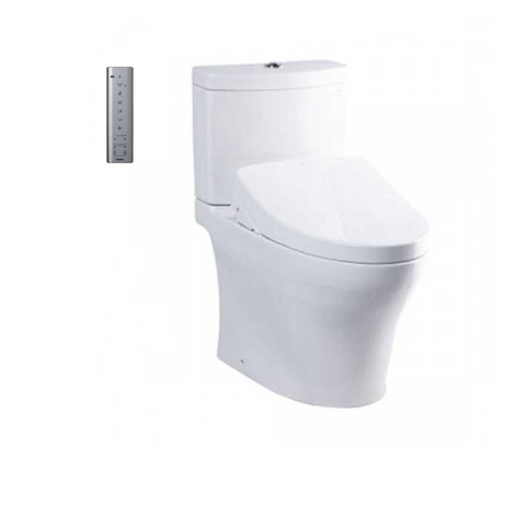 BÀN CẦU TOTO, KÈM NẮP RỬA ĐIỆN TỬ WASHLET CS769CDRW12