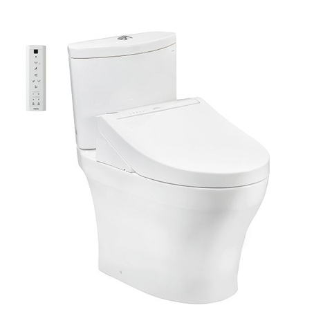 Bàn cầu TOTO, kèm nắp rửa điện tử WASHLET - CS838CDW15