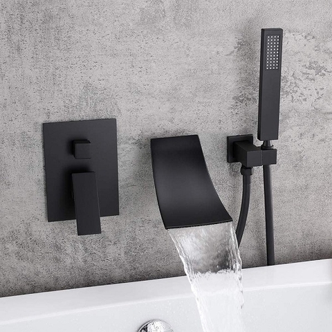 Vòi sen tắm bồn, vòi chậu lavabo âm tường nóng lạnh DAELIM DL-5068B