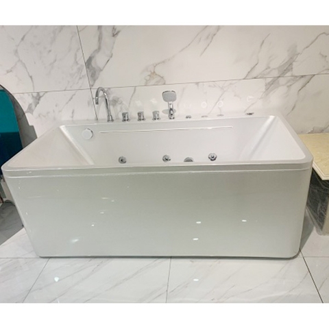 Bồn tắm massage ngọc trai có đèn Daelim DL-6009P(1700x750x580 mm)