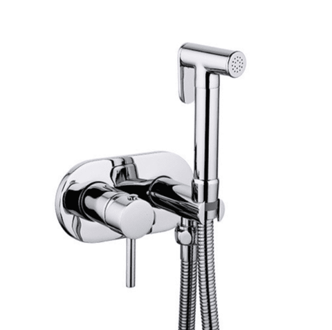Vòi xịt vệ sinh nóng lạnh âm tường Daelim DL-7505W