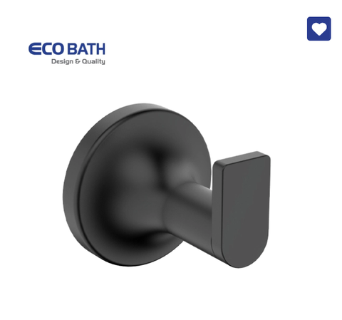 Móc áo EcoBath EC218-04MB đen mờ