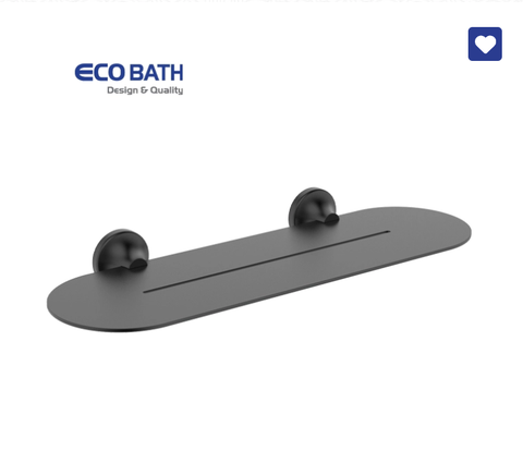 Kệ dưới gương EcoBath EC218-05MB đen mờ