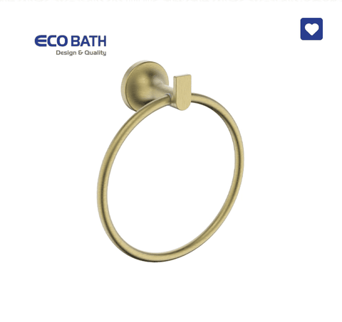Vòng treo khăn EcoBath EC218-06BG màu vàng
