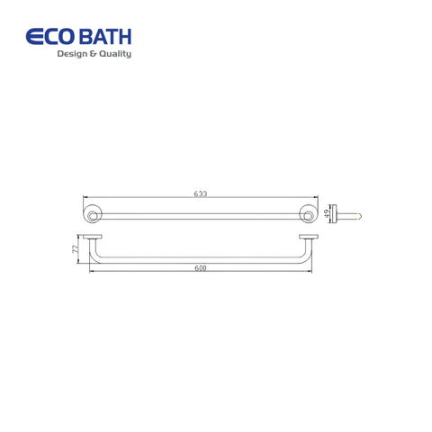 Vắt khăn đơn Ecobath EC260-08N