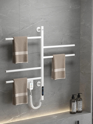 Giàn sấy khăn tắm khăn mặt màu đen Daelim G63W