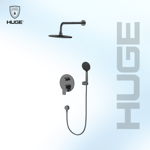 Sen tắm gắn tường HUGE H-STE28M ( mầu ghi xám )
