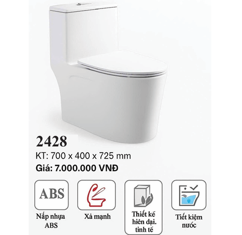 Bồn cầu một khối Hado HU-2428