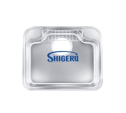 Chậu rửa bát 1 hố nhập khẩu Nhật Bản Shigeru IK-K FS NE mặt hạt sần, chống xước