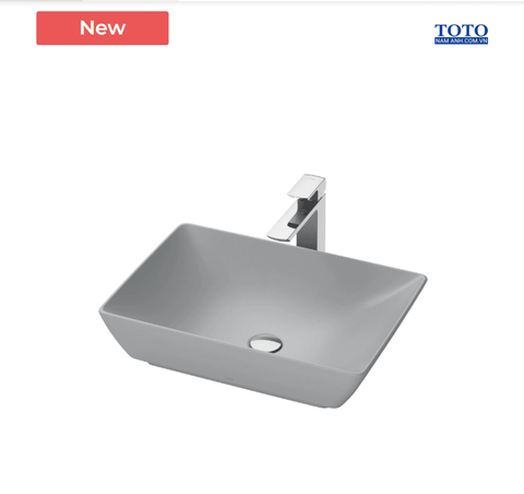 Chậu đặt bàn cao cấp TOTO LT1735#MGR ( mầu xám mờ )