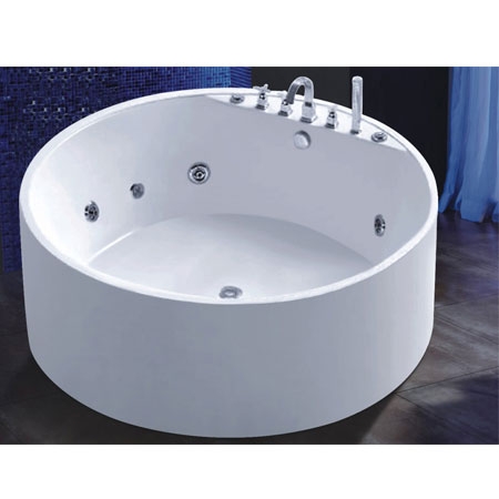 Bồn tắm masage hình tròn Daelim Barth DL 5055A (1380x1380x580mm)