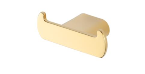 Móc áo đôi mạ vàng bóng NTIA NT-MG04