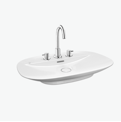 Chậu Rửa Lavabo Inax AL-S640V Đặt Bàn Aqua Ceramic