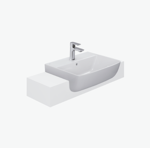 Chậu Rửa Mặt Lavabo Inax AL-345V Bán Âm